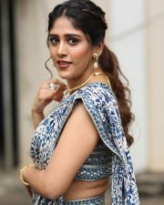 Heroine Chandini Chowdary at Santhana Prapthirasthu Trailer Launch Photos 41