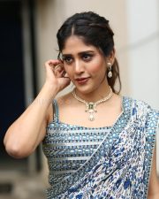 Heroine Chandini Chowdary at Santhana Prapthirasthu Trailer Launch Photos 42