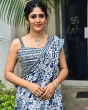 Heroine Chandini Chowdary at Santhana Prapthirasthu Trailer Launch Photos 51