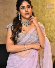 Heroine Chandini Chowdary at Santhana Prapthirasthu Trailer Launch Pictures 22