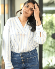 Heroine Faria Abdullah at Gaaya Padda Simham Interview Pictures 01