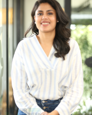 Heroine Faria Abdullah at Gaaya Padda Simham Interview Pictures 01
