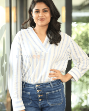 Heroine Faria Abdullah at Gaaya Padda Simham Interview Pictures 02