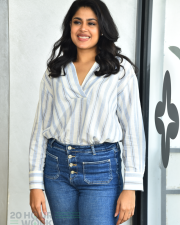 Heroine Faria Abdullah at Gaaya Padda Simham Interview Pictures 03