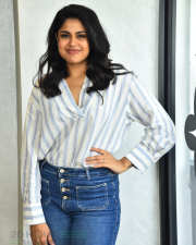 Heroine Faria Abdullah at Gaaya Padda Simham Interview Pictures 04