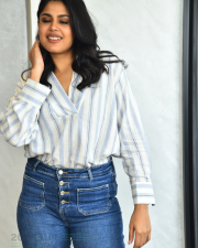 Heroine Faria Abdullah at Gaaya Padda Simham Interview Pictures 08