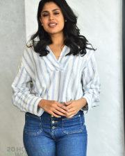 Heroine Faria Abdullah at Gaaya Padda Simham Interview Pictures 10
