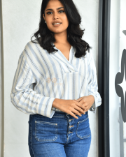 Heroine Faria Abdullah at Gaaya Padda Simham Interview Pictures 10