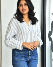 Heroine Faria Abdullah at Gaaya Padda Simham Interview Pictures 10