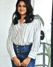 Heroine Faria Abdullah at Gaaya Padda Simham Interview Pictures 12