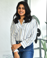 Heroine Faria Abdullah at Gaaya Padda Simham Interview Pictures 12