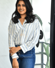 Heroine Faria Abdullah at Gaaya Padda Simham Interview Pictures 13