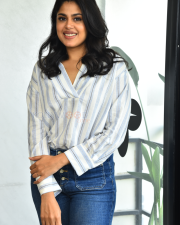 Heroine Faria Abdullah at Gaaya Padda Simham Interview Pictures 13