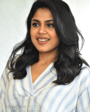 Heroine Faria Abdullah at Gaaya Padda Simham Interview Pictures 22