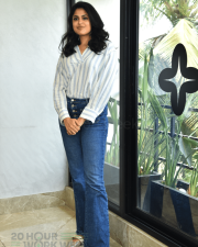Heroine Faria Abdullah at Gaaya Padda Simham Interview Pictures 23