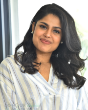 Heroine Faria Abdullah at Gaaya Padda Simham Interview Pictures 35