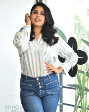 Heroine Faria Abdullah at Gaaya Padda Simham Interview Pictures 37