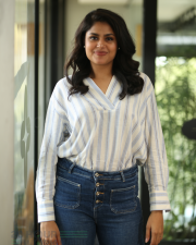 Heroine Faria Abdullah at Gaaya Padda Simham Interview Pictures 40