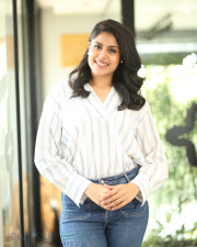 Heroine Faria Abdullah at Gaaya Padda Simham Interview Pictures 43