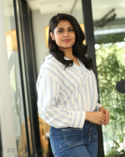 Heroine Faria Abdullah at Gaaya Padda Simham Interview Pictures 44