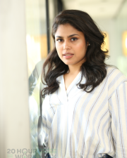 Heroine Faria Abdullah at Gaaya Padda Simham Interview Pictures 52
