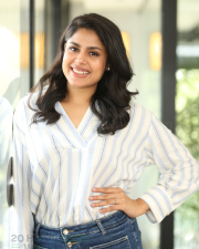 Heroine Faria Abdullah at Gaaya Padda Simham Interview Pictures 54
