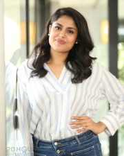 Heroine Faria Abdullah at Gaaya Padda Simham Interview Pictures 55