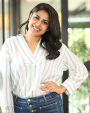 Heroine Faria Abdullah at Gaaya Padda Simham Interview Pictures 57