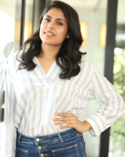 Heroine Faria Abdullah at Gaaya Padda Simham Interview Pictures 60