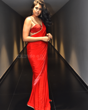 Heroine Faria Abdullah at Gaayapadda Simham Trailer Launch Photos 13
