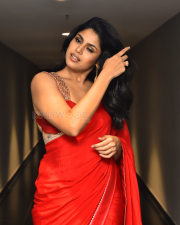 Heroine Faria Abdullah at Gaayapadda Simham Trailer Launch Photos 25