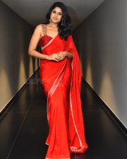 Heroine Faria Abdullah at Gaayapadda Simham Trailer Launch Photos 29