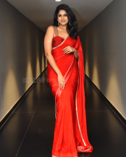 Heroine Faria Abdullah at Gaayapadda Simham Trailer Launch Photos 30