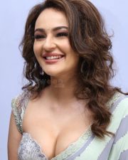 Heroine Seerat Kapoor at Jathasya Maranam Dhruvam Movie Teaser Launch Photos 45