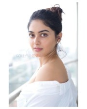 Martin Movie Heroine Vaibhavi Shandilya in White Photoshoot Pictures 06