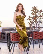 Radiant Actress Darshana Banik in a Mustard Yellow Velvet Dress Photos 03 Radiant Actress Darshana Banik in a Mustard Yellow Velvet Dress Photos 03