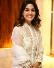 Samyuktha Menon at Bheemla Nayak Success Meet Stills 10