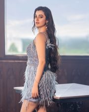 Sexy Bengali Actress Darshana Banik in a Light Grey Beaded Mini Dress with Spaghetti Straps Pictures 02 Sexy Bengali Actress Darshana Banik in a Light Grey Beaded Mini Dress with Spaghetti Straps Pictures 02