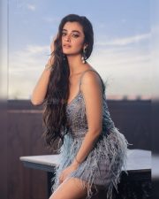 Sexy Bengali Actress Darshana Banik in a Light Grey Beaded Mini Dress with Spaghetti Straps Pictures 04 Sexy Bengali Actress Darshana Banik in a Light Grey Beaded Mini Dress with Spaghetti Straps Pictures 04