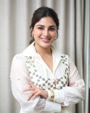 Telugu Heroine Samyuktha Menon at Nari Nari Naduma Murari Sankranthi Movie Interview Pictures 08