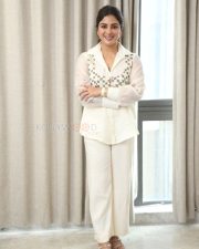 Telugu Heroine Samyuktha Menon at Nari Nari Naduma Murari Sankranthi Movie Interview Pictures 12