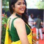 Tollywood Actress Faria Abdullah at Ravanasura Movie Opening Stills 02 Tollywood Actress Faria Abdullah at Ravanasura Movie Opening Stills 02