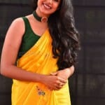 Tollywood Actress Faria Abdullah at Ravanasura Movie Opening Stills 12 Tollywood Actress Faria Abdullah at Ravanasura Movie Opening Stills 12