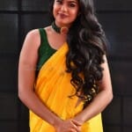 Tollywood Actress Faria Abdullah at Ravanasura Movie Opening Stills 16 Tollywood Actress Faria Abdullah at Ravanasura Movie Opening Stills 16