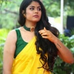 Tollywood Actress Faria Abdullah at Ravanasura Movie Opening Stills 19 Tollywood Actress Faria Abdullah at Ravanasura Movie Opening Stills 19
