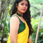 Tollywood Actress Faria Abdullah at Ravanasura Movie Opening Stills 22 Tollywood Actress Faria Abdullah at Ravanasura Movie Opening Stills 22