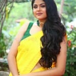 Tollywood Actress Faria Abdullah at Ravanasura Movie Opening Stills 25 Tollywood Actress Faria Abdullah at Ravanasura Movie Opening Stills 25