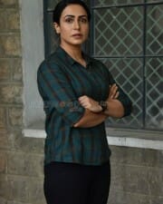 Tollywood Actress Nandini Rai at Gaalivaana Movie Location Stills 14