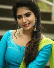 Varsha Viswanatham at Andamaina Lokam Movie Pooja Ceremony Photos 05