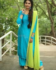 Varsha Viswanatham at Andamaina Lokam Movie Pooja Ceremony Photos 08